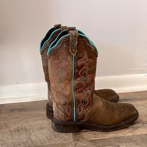 Justin gypsy boots, women size 8.